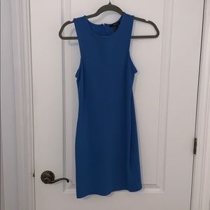 F21 blue dress